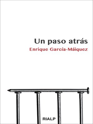 cover image of Un paso atrás